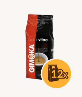 Gimoka Dulcis Vitae szemes kávé - 12 x 1 kg - 12 csomag/karton - 1 karton