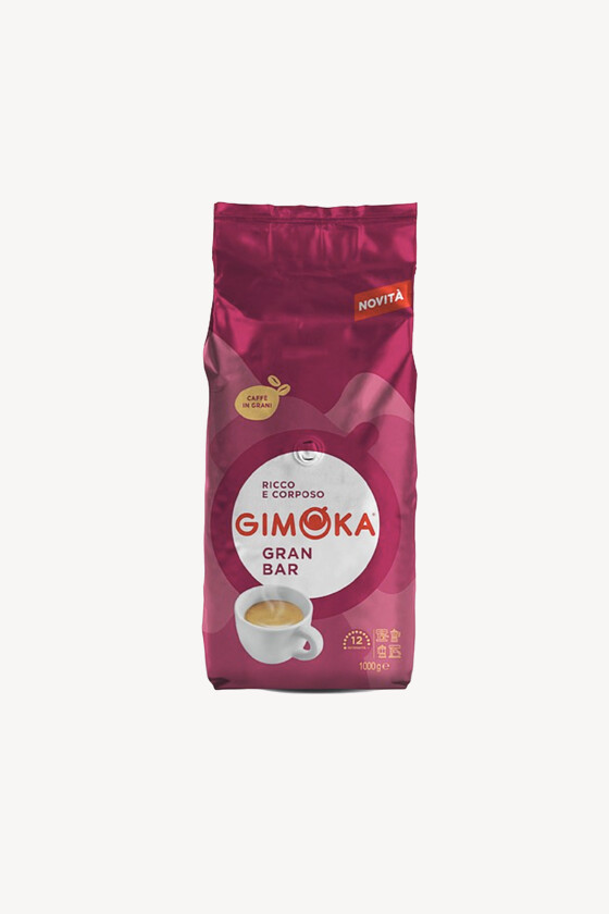 Gimoka kávé - Kávé 3-féle variánssal - Szemes - Gimoka Gran Bar - 1 kg - 1 db