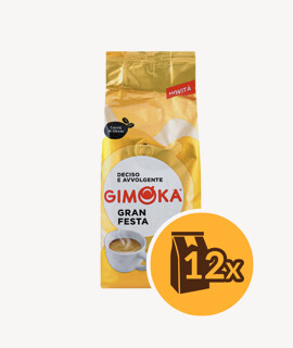 Gimoka Gran Festa szemes kávé - 12 x 1 kg - 12 csomag/karton - 1 karton