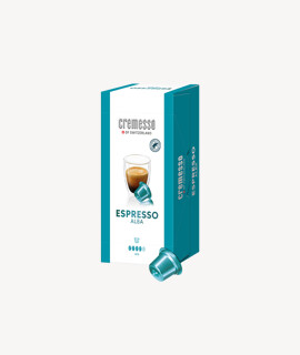 Cremesso kávé - Kávé 3-féle variánssal - Kapszulás - Cremesso kompatibilis - Cremesso Espresso Alba - 16 kapszula - 1 db