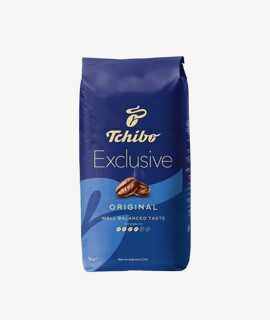 Tchibo kávé - Kávé 3-féle variánssal - Szemes - Tchibo Exclusive - 1 kg - 1 db