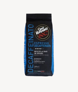 Caffé Vergnano kávé - Kávé 3-féle variánssal - Szemes - Caffé Vergnano Espresso Decaffeinato - 1 kg - 6 db - 1 karton