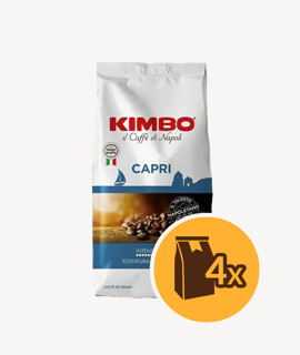 Kimbo Caffé Capri szemes kávé - 4 x 1 kg - 4 csomag/karton - 1 karton