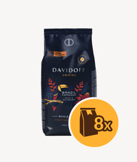 Davidoff Origins Brazil szemes kávé - 8 x 1 kg - 8 csomag/karton - 1 karton