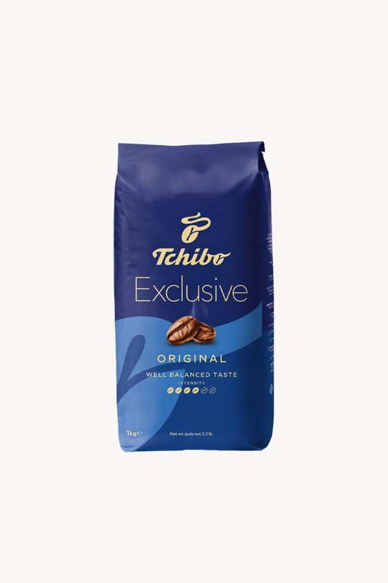 Tchibo kávé - Kávé 3-féle variánssal - Szemes - Tchibo Exclusive - 1 kg - 1 db