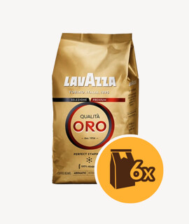 Lavazza Qualitá Oro szemes kávé - 6 x 1 kg - 6 csomag/karton - 1 karton
