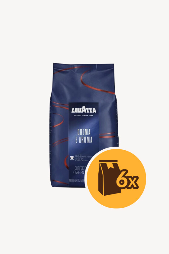 Lavazza kávé - Kávé 3-féle variánssal - Szemes - Lavazza Crema e Aroma Blue - 1 kg - 6 db - 1 karton