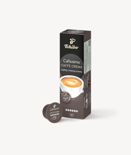 Tchibo Cafissimo Caffé Crema Intense kapaszulás kávé - 10 kapszula - 1 doboz