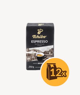 Tchibo Espresso Sicilia Style őrölt kávé - 12 x 250 g - 12 csomag/karton - 1 karton