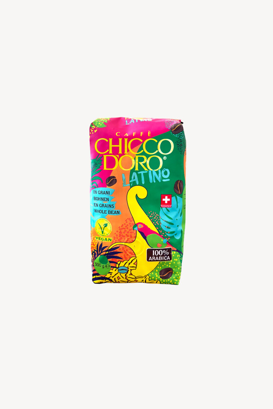 Chicco d'Oro kávé - Kávé 3-féle variánssal - Szemes - Chicco d'Oro Latino - 500 g - 1 db