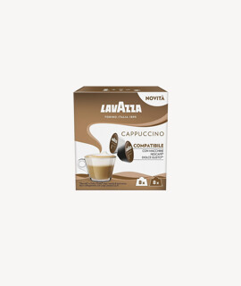 Lavazza Espresso Cappuccino Dolce Gusto kompatibilis kapszulás kávé - 16 kapszula - 1 doboz