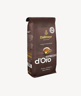 Dallmayr kávé - Kávé 3-féle variánssal - Szemes - Dallmayr Espresso d’Oro - 1 kg - 8 db - 1 karton