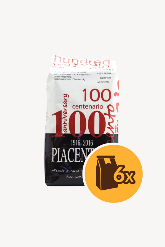 Pera kávé - Kávé 3-féle variánssal - Szemes - Pera Piacentino Argento - 1 kg - 6 db - 1 karton