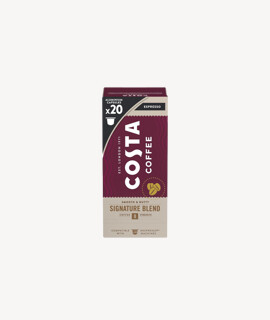 Costa Coffee Signature Blend Espresso Nespresso kompatibilis kapszulás kávé - 20 kapszula - 1 doboz