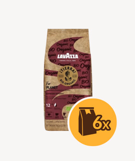 Lavazza Expert Tierra Bio-Organic Intenso szemes kávé - 6 x 1 kg - 6 csomag/karton - 1 karton