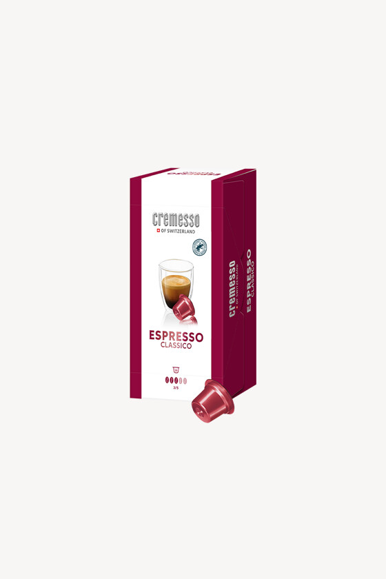 Cremesso kávé - Kávé 3-féle variánssal - Kapszulás - Cremesso kompatibilis - Cremessa Espresso Classico - 16 kapszula - 12 db - 1 karton
