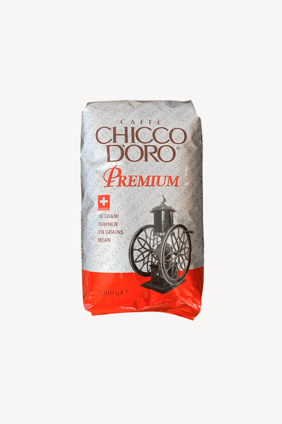 Chicco d'Oro kávé - Kávé 3-féle variánssal - Szemes - Chicco d'Oro Premium Caffe - 1 kg - 10 db - 1 karton