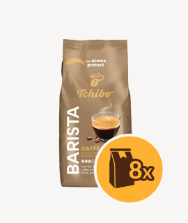Tchibo Barista Crema szemes kávé - 8 x 1 kg - 8 csomag/karton - 1 karton