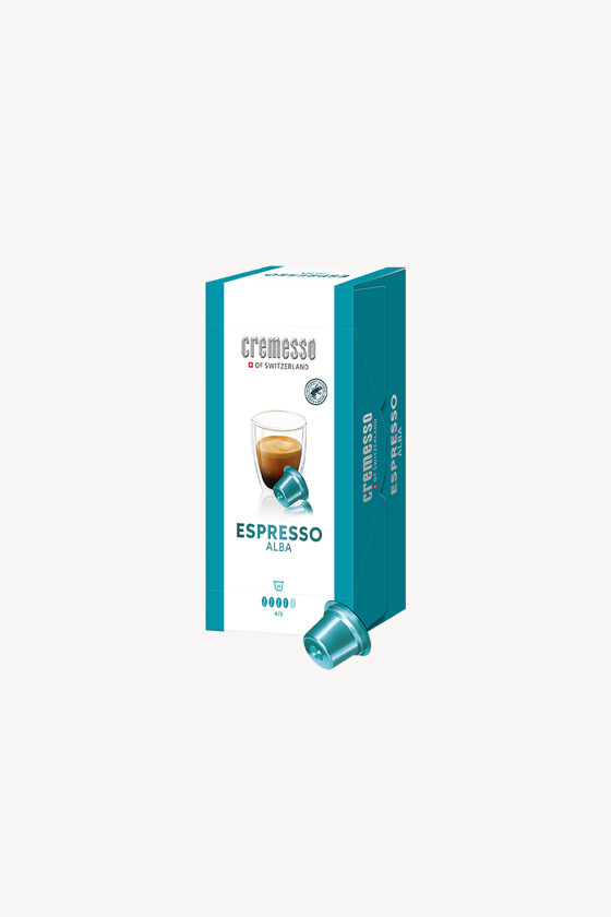 Cremesso Espresso Alba kapszulás kávé - 16 kapszula - 1 doboz