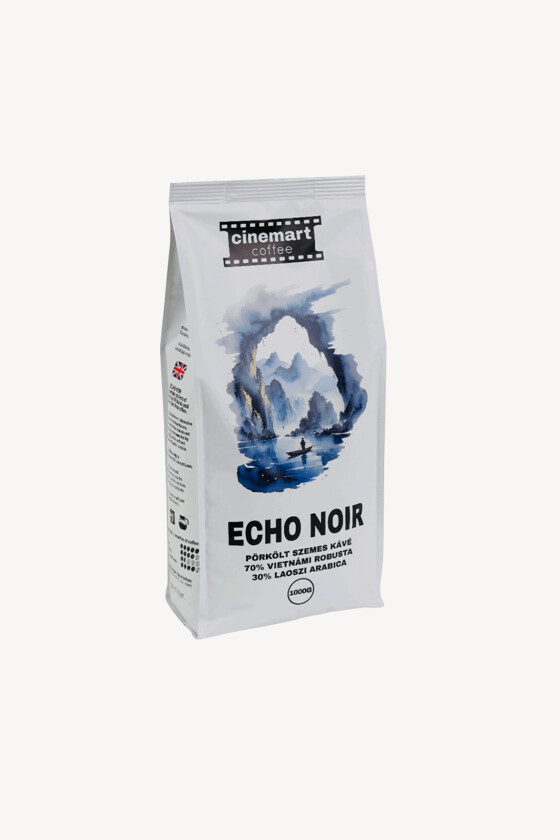 Cinemart Coffee kávé - Kávé 3-féle variánssal - Szemes - Cinemart Coffee Echo Noir - 1 kg - 1 db
