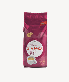 Gimoka kávé - Kávé 3-féle variánssal - Szemes - Gimoka Gran Bar - 1 kg - 1 db