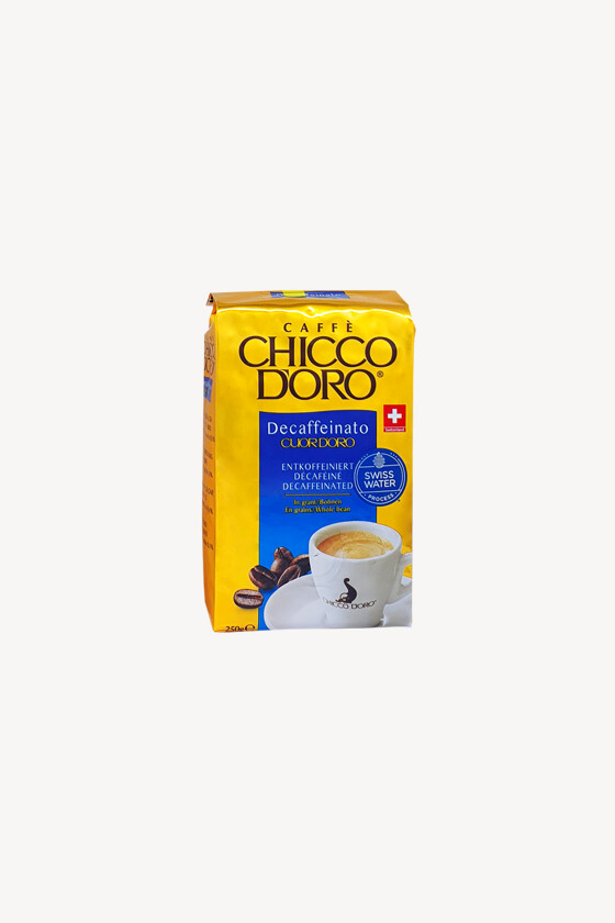 Chicco d'Oro kávé - Kávé 3-féle variánssal - Szemes - Chicco d'Oro Cuor d'Oro koffeinmentes - 250 g - 1 db