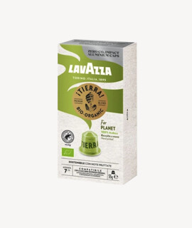 Lavazza Nespresso Tierra Bio-Organic Aluminium kapszulás kávé - 10 kapszula - 1 doboz