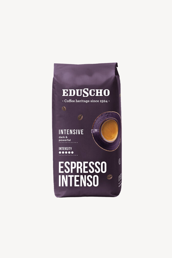 Eduscho kávé - Kávé 3-féle variánssal - Szemes - Eduscho Espresso Intenso - 1 kg - 8 db - 1 karton