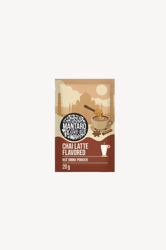 Mantaro latte italpor - Italpor - Italpor - Mantaro chai latte ízű forró italpor - 20 g - 20 db - 1 karton