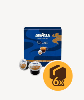 Lavazza Blue Caffe Crema Lungo kapszulás kávé - 6 x 100 kapszula - 6 doboz/karton - 1 karton