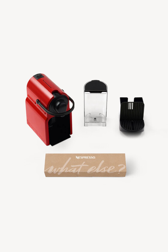 KRUPS Nespresso Inissia kávéfőző - Kávégép szín szerint - Piros