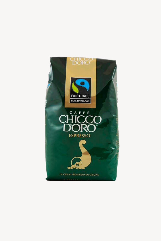 Chicco d'Oro kávé - Kávé 3-féle variánssal - Szemes - Chicco d'Oro Max Havelaar Fairtrade - 1 kg - 1 db