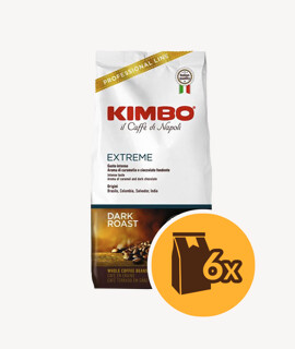 Kimbo Extreme szemes kávé - 6 x 1 kg - 6 csomag/karton - 1 karton