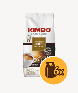 Kimbo Espresso Barista szemes kávé - 6 x 1 kg - 6 csomag/karton - 1 karton