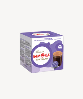 Gimoka kávé - Kávé 3-féle variánssal - Kapszulás - Dolce Gusto kompatibilis - Gimoka Cioccolata - 16 kapszula - 1 db