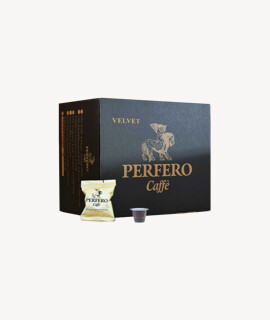 Perfero kávé - Kávé 3-féle variánssal - Kapszulás - Nespresso kompatibilis - Perfero Velvet - 100 kapszula - 1 db